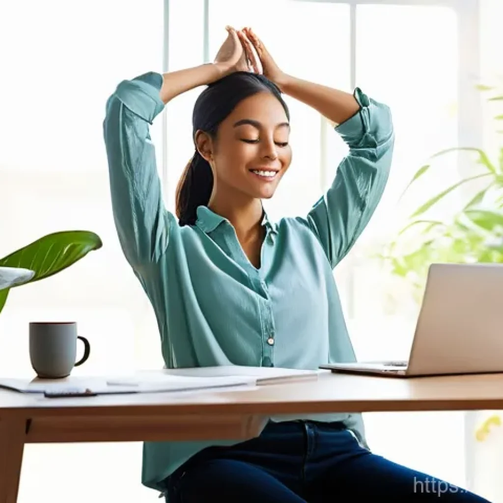 중용 해석 - **A Balanced Life: Mindful Productivity and Serene Breaks**
    "A vibrant and composed individual, ...