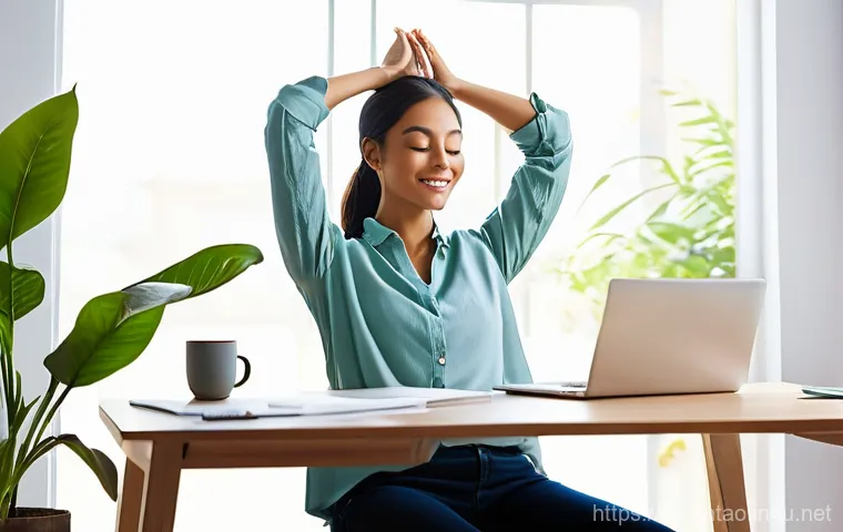 중용 해석 - **A Balanced Life: Mindful Productivity and Serene Breaks**
    "A vibrant and composed individual, ...